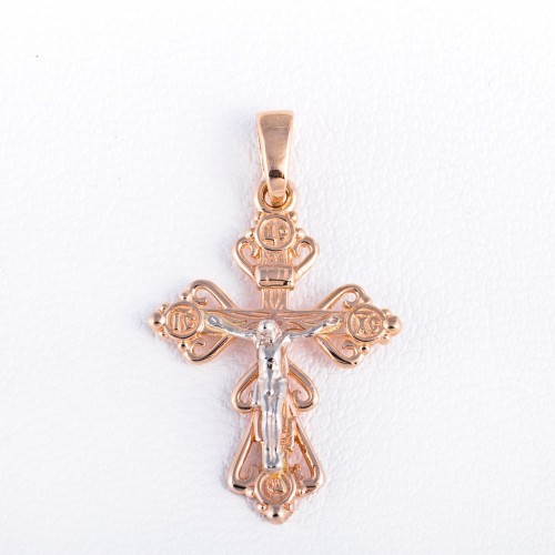 Золотий дитячий хрестик 03097