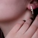  Золотые серьги с фианитами С20655