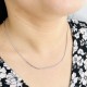 Серебряная цепочка Бисмарк (двухрядный) 2мм 90112204041р