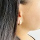 Серьги с английской застежкой с фианитами С606