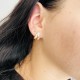 Серьги с английской застежкой с фианитами С606