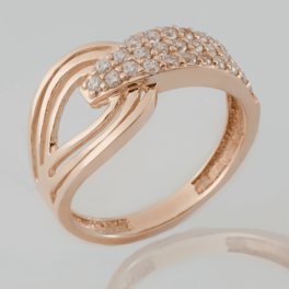 Золотое кольцо Змея К1636