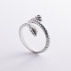 Серебряное кольцо "Змея" 3853