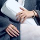 Жесткий браслет из трех цветов золота (фианиты) б04495