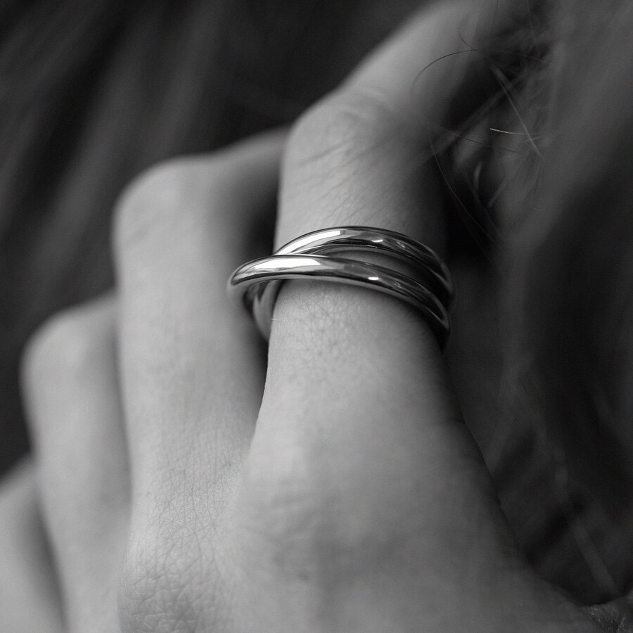 Серебряное кольцо "Cynthia" 7229