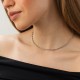 Серебряное колье "Цепочка" 908-01511