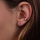 Сережка - каффа в жовтому золоті с06377