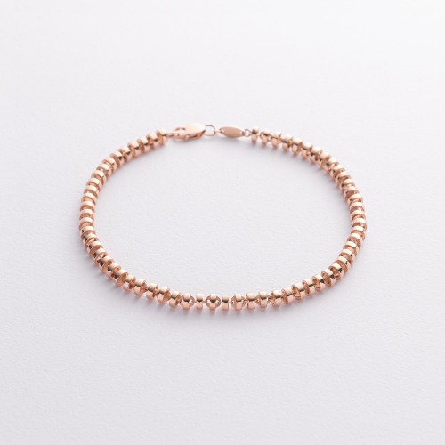 Браслет "Joelle" в красном золоте б05604