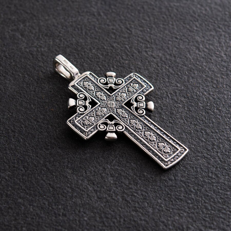 Православний хрест "Голгофський хрест" (чорніння) 13501