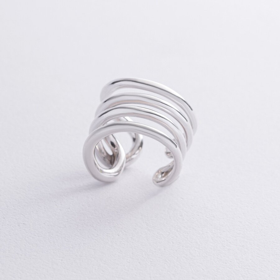 Серебряное кольцо "Silvia" 112798