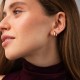 Сережки - пусети "Megan" в червоному золоті  с09518