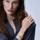 Серьги "Marie" в белом золоте (фианиты) с09421