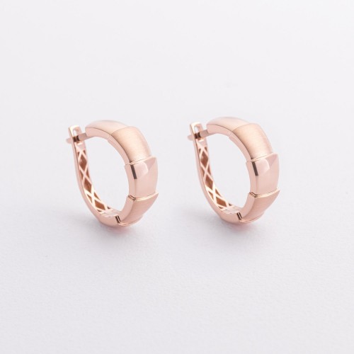 Золоті сережки "Змії" с09591