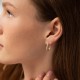 Сережки "Alisia" у жовтому золоті с09221