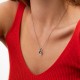 Серебряный кулон с кварцом 3990р-QSWB