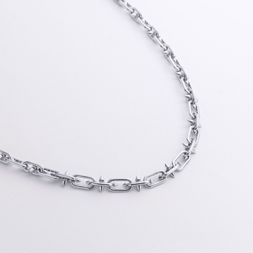 Колье "Mikaela" в белом золоте кол02658