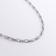 Колье "Mikaela" в белом золоте кол02658