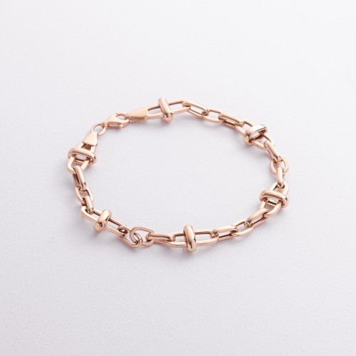 Браслет "Camila" в красном золоте б05646