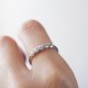 Серебряное кольцо с фианитами 1902/1р-CZ