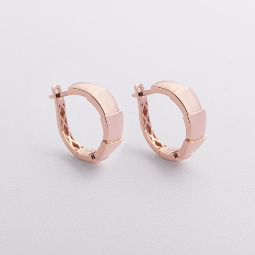 Золоті сережки "Змії" с09590