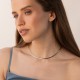 Колье-чокер "Juliette" в белом золоте кол02692