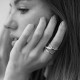 Серебряное кольцо "Jemma" 112781