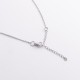 Серебряное колье с кварцом 8188р-QGR