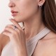 Серебряные серьги с сапфирами и фианитами 2920/9р-HSPH