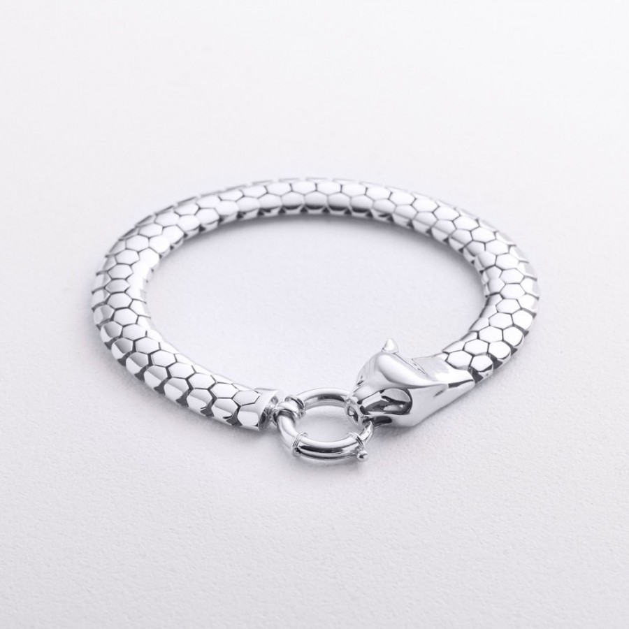 Браслет "Пантера" у білому золоті б05838