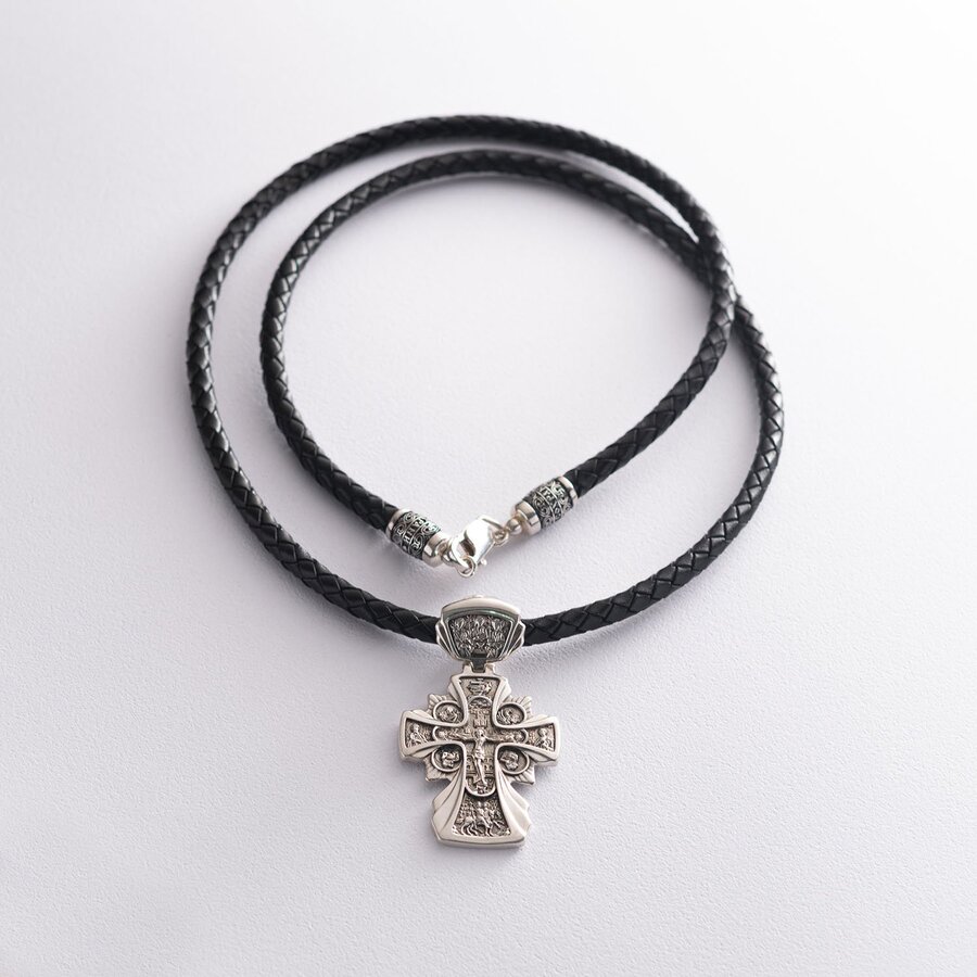 Православный крест "Распятие. Икона Божией Матери "Державная" 131561