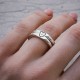 Серебряное кольцо для гравировки 112697