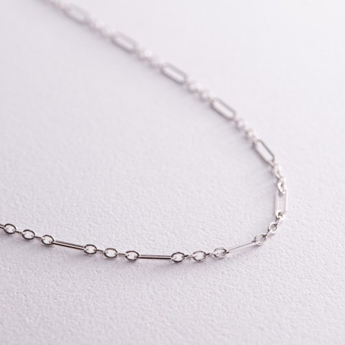 Колье - цепочка в белом золоте кол02387