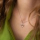 Серебряное колье "Волна" 908-01326