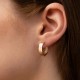 Сережки "Love" у червоному золоті с09342