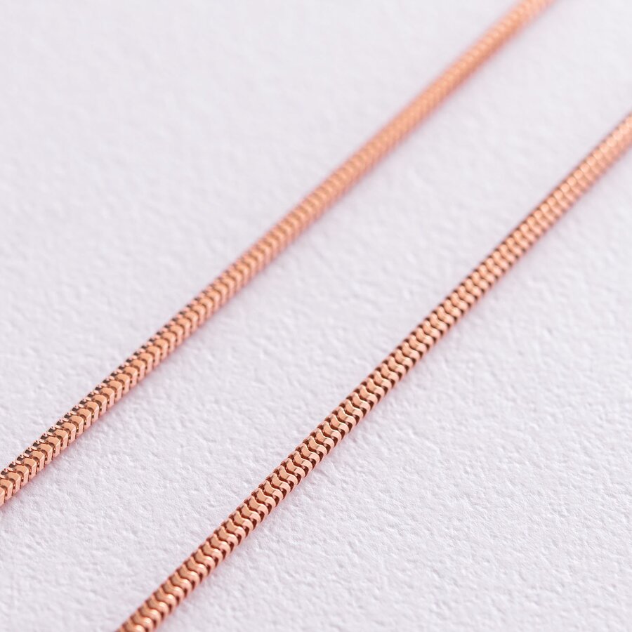 Золотая цепочка плетение Снейк (2 мм) ц00003-2
