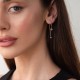 Золоті сережки "Натхнення" с07982 
