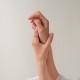 Кольцо «Переплетение» из красного золота к08356