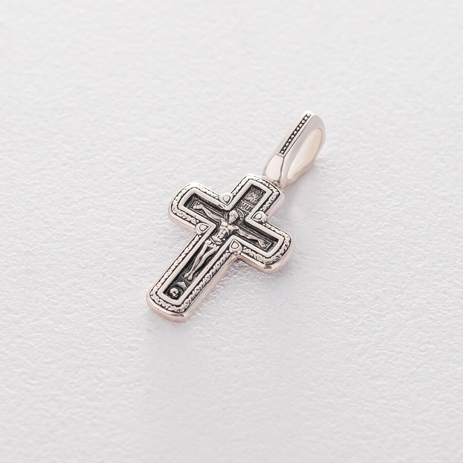 Православний хрест зі срібла 132708
