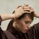 Кольцо "Rosemarie" в белом золоте (фианиты) к08289
