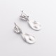 Серебряные серьги "Scarlett" 123584