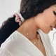 Золотое колье с монетками кол01442