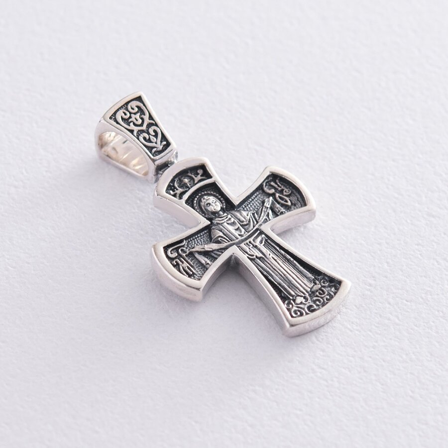 Срібний хрест (чорніння) 132568