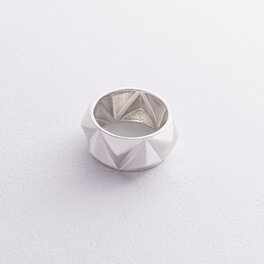 Широкое серебряное кольцо "Greta" 112786