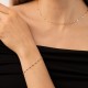 Колье "Amelia" в красном золоте кол02672