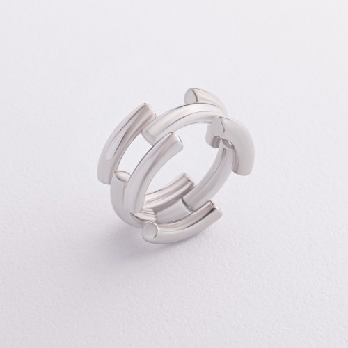 Срібна каблучка "Ритм"  7440род