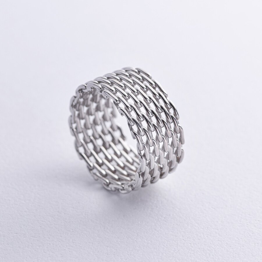 Широкое серебряное кольцо "Tianna" 7154