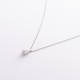 Серебряное колье "Капелька" 908-01302