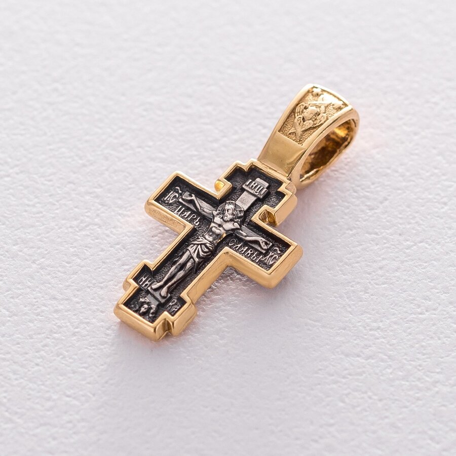 Православный крест "Распятие Христово. Покров Святой Богородицы" 132899