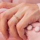 Кольцо "Milly" в красном золоте к08471