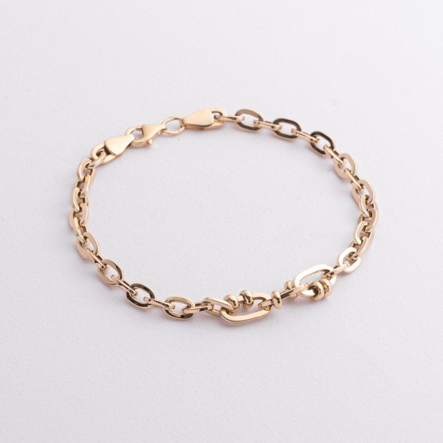 Браслет "Bianca" в желтом золоте б05774